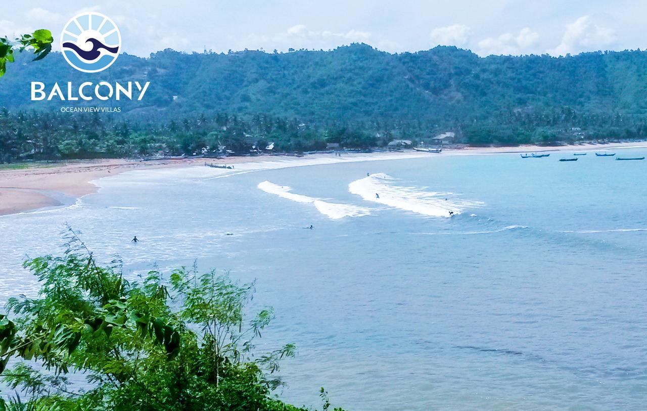 Balcony Ocean View Villas Kuta  Exterior photo